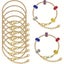 5pcs Gold Silver Bracelet Simple Delicate Snake Chain Bracelet for Women CHK29M Carousel 5