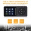 MP4 Player MP3 Digital 32GB Led Video 1.8" LCD Music Media FM Radio CHK29M Carousel 6