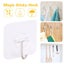 Self Adhesive Hooks Rotating Waterproof Seamless Strong Sticker Holder Wa CHK29M Carousel 6