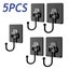 Self Adhesive Hooks Rotating Waterproof Seamless Strong Sticker Holder Wa CHK29M Carousel 1