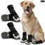 Waterproof Dog Boots Durable Anti Slip Pet Shoes with Reflective Straps Carousel 1