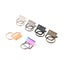10 PCS 26mm Keychain Split Ring Wristlets Cotton Tail Clip with Key Ring CHK29M Carousel 8