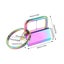 10 PCS 26mm Keychain Split Ring Wristlets Cotton Tail Clip with Key Ring CHK29M Carousel 11