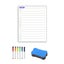 Magnetic Whiteboard Calendar Drawing Dry Erase Daily/Weekly/Monthly Plann CHK29M Carousel 2