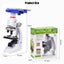 1200X LED Lab Microscope Kit For Children Biology Microscope For Schoolbo CHK29M Carousel 8