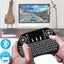 Bluetooth 2.4G Colorful Backlight Russian Spanish Air Mouse Remote Touch CHK29M Carousel 5