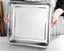square stainless steel plate grill bbq Storage tray steamed grilled fish CHK29M Carousel 6