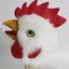 Rooster Mask Chicken Mask Halloween Novelty Costume Party Latex Animal He CHK29M Carousel 3