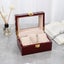 Luxury Red Painted Wooden Watch Boxes Storage Organizer Box Watch Box Dou CHK29M Carousel 3