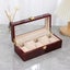 Luxury Red Painted Wooden Watch Boxes Storage Organizer Box Watch Box Dou CHK29M Carousel 4