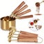 4/8Pcs Wooden Handle Stainless Steel Measuring Cups Spoons Baking Tools C CHK29M Carousel 4