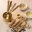 4/8Pcs Wooden Handle Stainless Steel Measuring Cups Spoons Baking Tools C CHK29M Carousel 5