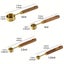 4/8Pcs Wooden Handle Stainless Steel Measuring Cups Spoons Baking Tools C CHK29M Carousel 7