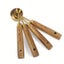 4/8Pcs Wooden Handle Stainless Steel Measuring Cups Spoons Baking Tools C CHK29M Carousel 9
