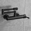 Kitchen Faucet 360 Degree Rotating Black Wall faucet Mixer sink wall moun CHK29M Carousel 9