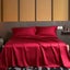 Summer Luxury Satin Silk-like Bed Sheet Set (Flat Sheet + Fitted Sheet + CHK29M Carousel 3