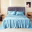 Summer Luxury Satin Silk-like Bed Sheet Set (Flat Sheet + Fitted Sheet + CHK29M Carousel 11