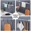 4/6/24PCS Adjustable Curtain Rod Clip Self Adhesive Clamp Hook Curtain H CHK29M Carousel 7
