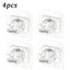 4/6/24PCS Adjustable Curtain Rod Clip Self Adhesive Clamp Hook Curtain H CHK29M Carousel 12
