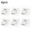 4/6/24PCS Adjustable Curtain Rod Clip Self Adhesive Clamp Hook Curtain H CHK29M Carousel 2