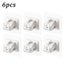4/6/24PCS Adjustable Curtain Rod Clip Self Adhesive Clamp Hook Curtain H CHK29M Carousel 1