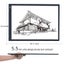 A4/A3/A2 Drawing tablet wacom Digital Graphic Tablet LED Diamond Painting CHK29M Carousel 9