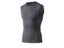 Men's Gyms Clothing Workout Running Sportswear Tops Round Neck Quick Dry Vest Carousel 7