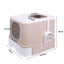 Cat Litter Box Fully Enclosed Kitty Coffee Carousel 3