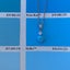 Silver Crystal Opal Necklace "Greer" (Blue) Carousel 7