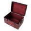 Treasure Chest Vintage Wooden Storage Box Antique Style Jewelry Organizer CHK29M Carousel 6