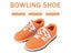 CS Size 38 46 Orange Bowling Shoes For Men Women Non Slip PU Leather Carousel 1