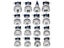 30mm Arcade Round 12V LED Button Colorful Push Button With 1P 2P Coin Start Carousel 4