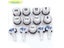 30mm Arcade Round 12V LED Button Colorful Push Button With 1P 2P Coin Start Carousel 7