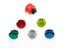 30MM Arcade Clear Push Button Durable Multicade MAME Jamma Video Game Console Carousel 4