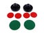 Air Hockey Accessories 2pcs Air Hockey Felt Pushers Strikers Goalies Plus 4pcs Carousel 6