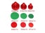 8pcs Set 96mm Indoor Air Hockey Table Felt Pusher Hockey Pucks Set Carousel 7
