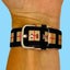 Silicone Pattern Watch Straps compatible with the Garmin Vivoactive 4 Carousel 3