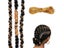 Dreadlock Braids Hair Accessories Silver Gold Braiding Cord Carousel 3