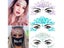 3D Sexy Face Tattoo Stickers Temporary Tattoos Glitter Fake Tattoo Rhinestones Carousel 5