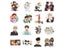10 50 100pcs/Pack Japan Anime Cartoon Anime Haikyuu Stickers Aesthetic Laptop Carousel 7