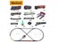 New 1 87 Electric Train Children's Railway Set Track Model Trains RC Toys Carousel 8