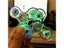 Transparent Luminous LED Light Fidget Spinner Hand Top Spinners Glow In Dark Carousel 5