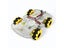 Mecanum Wheel Robot Kit 4WD Omnidirectional Wheels Smart Robot Car Chassis Kit Carousel 6