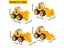 Children Miniature Engineering DIY Truck Nut Screw Excavator Tool Toy For Boy Carousel 4