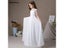 Customized Lace Chiffon Dress For Girl's First Communion A Line Bridesmaid Gown Carousel 6