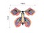 Magic Flying Butterflies Wind Up Toy In The Sky With Greeting Cards Rubber Band Carousel 6