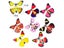 Magic Flying Butterfly Fairy Flying Toy Winding Rubber Band Electric Butterfly Carousel 5