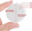 New 20Pcs/Box Coin Holders for Collection Coin Capsules with Adjustable Gaskets Carousel 6