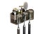Space Metal Toothbrush Holder Bathroom Wall Mounted Rack with Cups - ST2 Carousel 2
