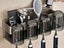 Space Metal Toothbrush Holder Bathroom Wall Mounted Rack with Cups - ST3 Carousel 5